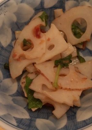 レンコンと大葉の梅あえ-レシピのメイン写真