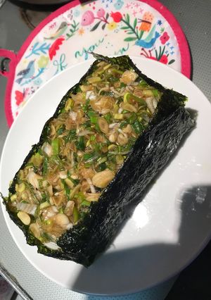 ネギだくご飯ケーキ-レシピのメイン写真
