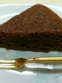 簡単!炊飯器でガトーショコラ✨-レシピのメイン写真