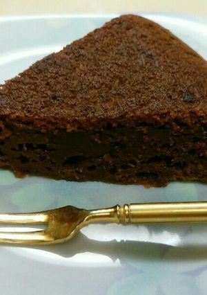 簡単!炊飯器でガトーショコラ✨-レシピのメイン写真