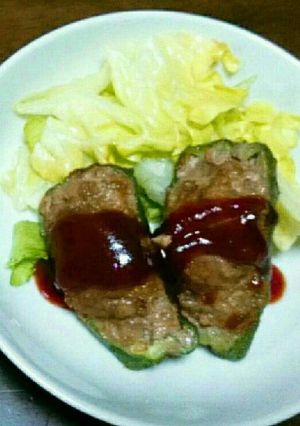 簡単ピーマンの肉詰め-レシピのメイン写真