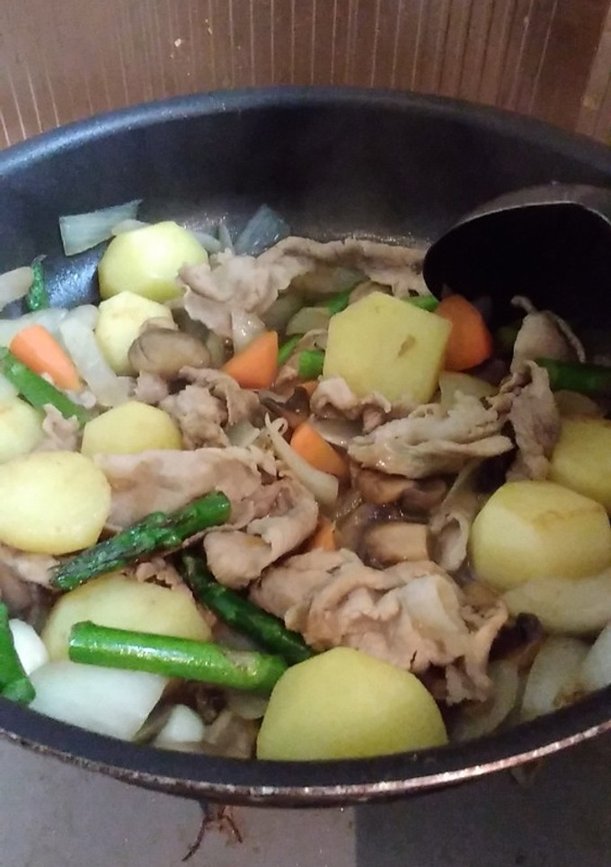 肉じゃがとおひたしときんぴらごぼう-レシピのメイン写真