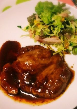 ポークステーキ-レシピのメイン写真