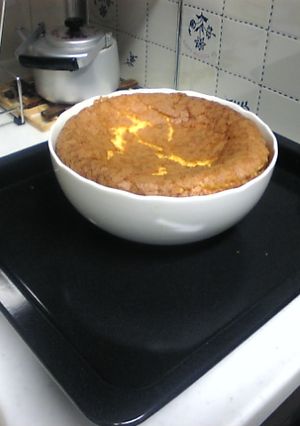 簡単♪一回焼くだけのチーズプリンケーキ！-レシピのメイン写真