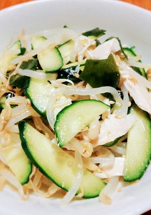 ダイエットにも♪ササミと野菜のサラダ-レシピのメイン写真