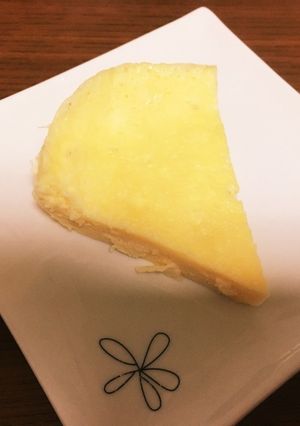 レンジでスライスチーズケーキ-レシピのメイン写真