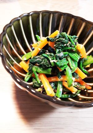さっぱり美味しい★ほうれん草のごま和え★-レシピのメイン写真