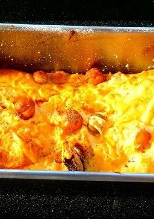 【食品ロス】おかゆ缶詰のケークサレ-レシピのメイン写真