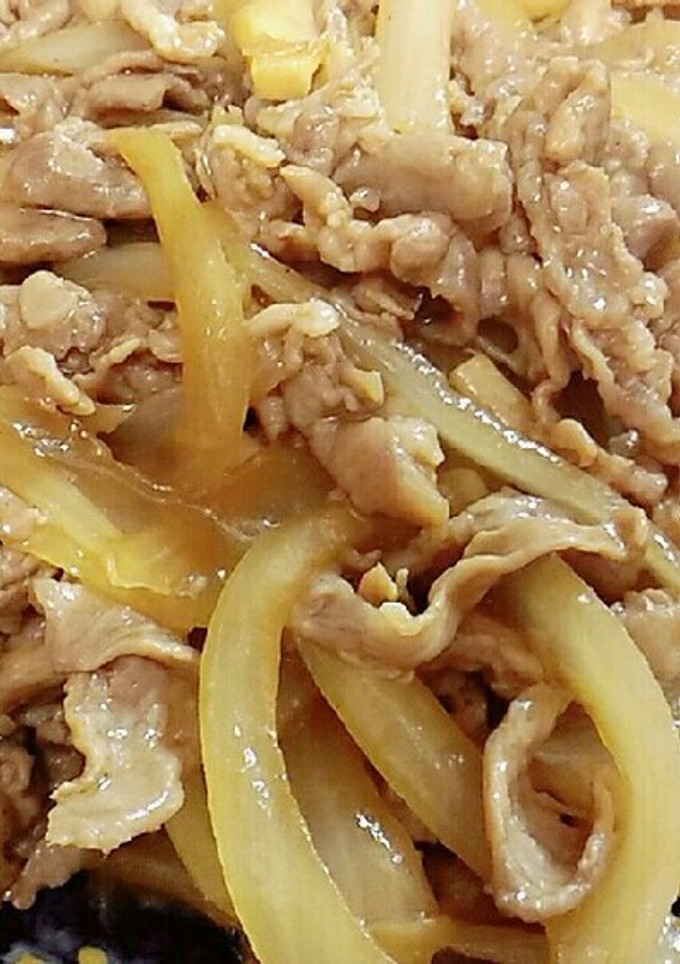 生姜焼きに匹敵❤豚肉と玉葱のトンテキ炒め-レシピのメイン写真