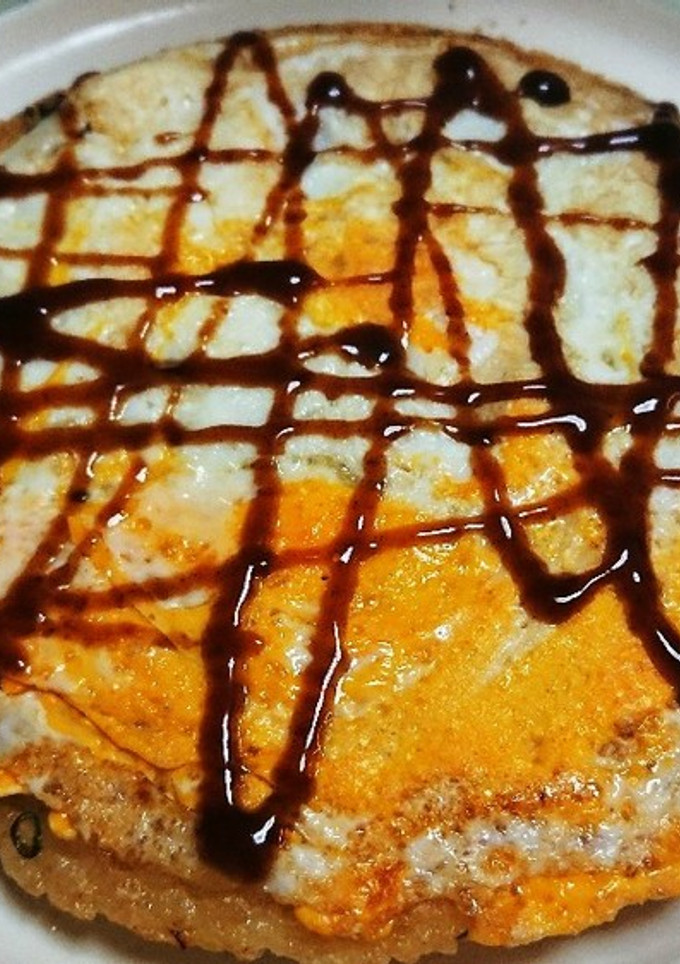お好み焼き風炒飯！-レシピのメイン写真
