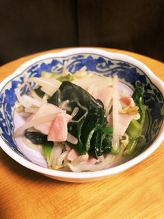 ほうれん草ともやしのマヨ炒め-レシピのメイン写真