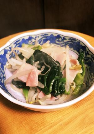 ほうれん草ともやしのマヨ炒め-レシピのメイン写真