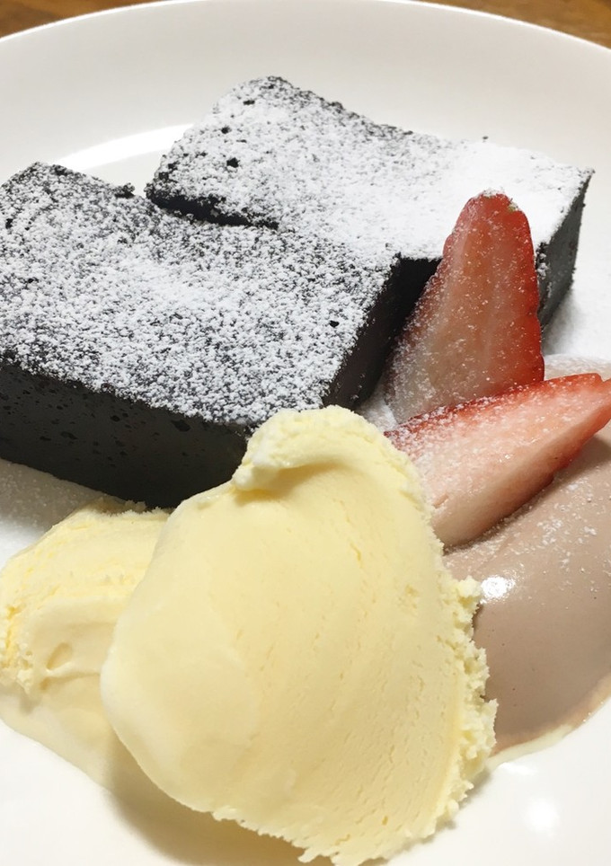 ちょっとこだわり~超濃厚ガトーショコラ~-レシピのメイン写真