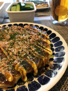 冷めても柔らか!山芋たっぷりお好み焼き-レシピのメイン写真