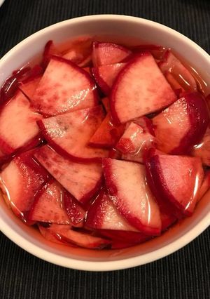 農家の食卓〜本紅かぶのらっきょ酢漬け〜-レシピのメイン写真