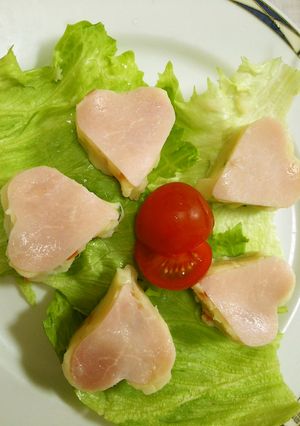 ハートのポテトサラダ-レシピのメイン写真