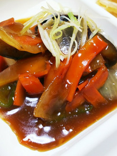 たっぷり野菜の酢豚風-レシピのメイン写真