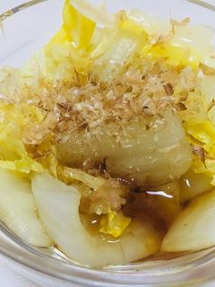 何かもう一品!レンジで簡単白菜のおひたし-レシピのメイン写真