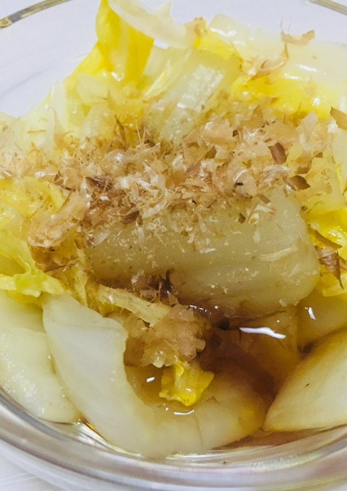 何かもう一品！レンジで簡単白菜のおひたし-レシピのメイン写真