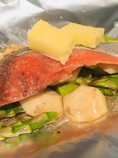鮭のホイル焼き♪-レシピのメイン写真