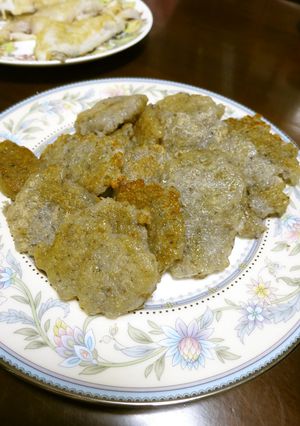 我が家の減塩　れんこん餅-レシピのメイン写真