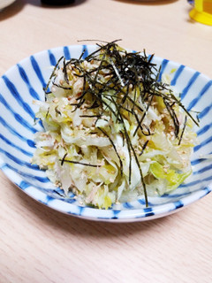 ☆白菜とキャベツのすりごまサラダ☆-レシピのメイン写真