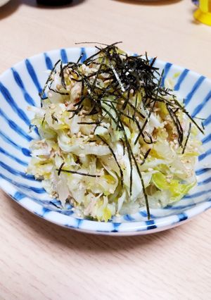 ☆白菜とキャベツのすりごまサラダ☆-レシピのメイン写真
