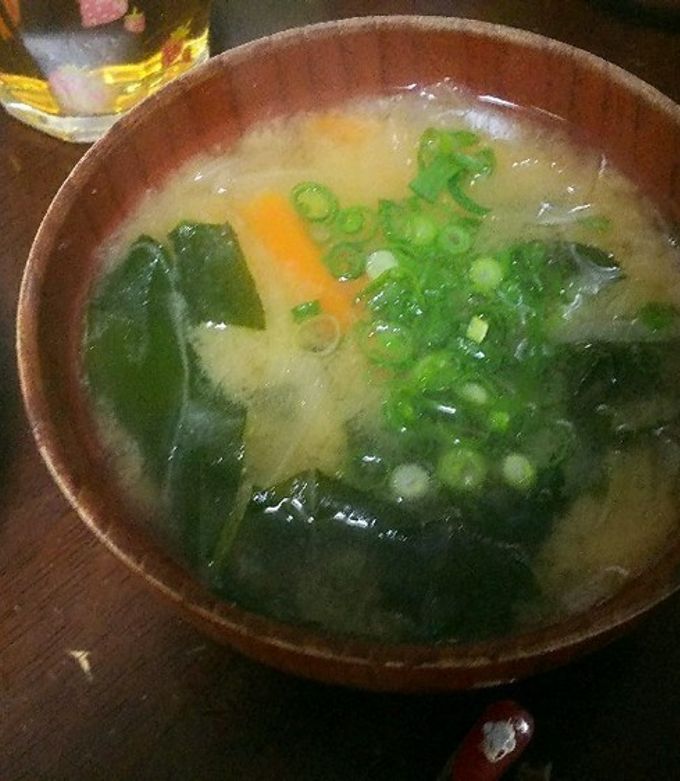 常備品で★玉ねぎとにんじんのお味噌汁-レシピのメイン写真