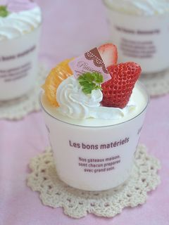豆乳入りヨーグルトムース-レシピのメイン写真