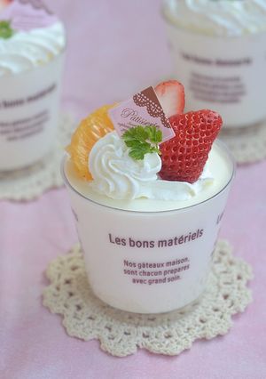 豆乳入りヨーグルトムース-レシピのメイン写真