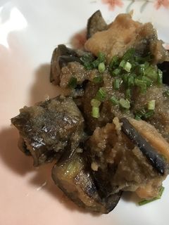 鮭とナスのおろし煮-レシピのメイン写真