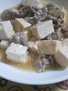 豚バラで塩麻婆豆腐-レシピのメイン写真