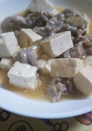 豚バラで塩麻婆豆腐-レシピのメイン写真