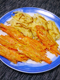 簡単!揚げない揚げ焼きでもない☆天ぷら風-レシピのメイン写真