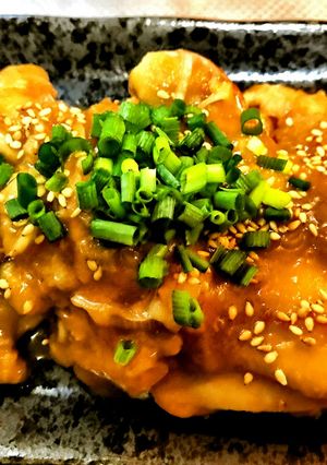 鶏モモ肉のネギ味噌焼き-レシピのメイン写真