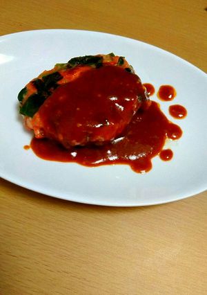 ヘルシー鮭ハンバーグ♪-レシピのメイン写真
