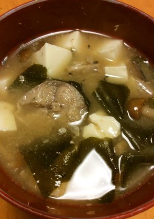 鯖水煮缶のお味噌汁-レシピのメイン写真