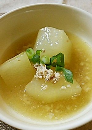 冬瓜のほっこりそぼろ煮-レシピのメイン写真