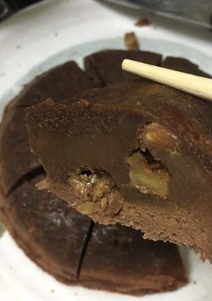 簡単 炊飯器 材料２つのチョコケーキ-レシピのメイン写真