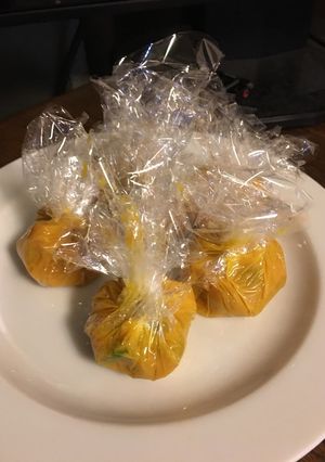カボチャ茶巾絞り（お弁当、つくおき）-レシピのメイン写真