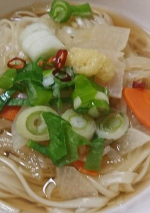 簡単、美味しい♪昆布だしうどんです。-レシピのメイン写真