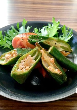 ［オクラ ハム カレーソテー＊お弁当］-レシピのメイン写真