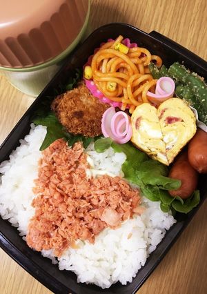 2018／2／14お弁当-レシピのメイン写真