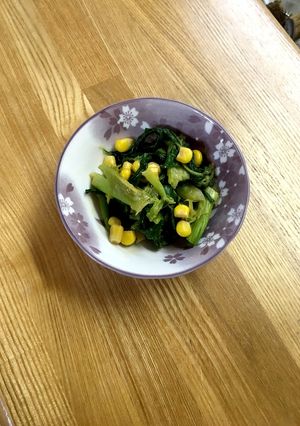 青菜のピーナッツ和え-レシピのメイン写真