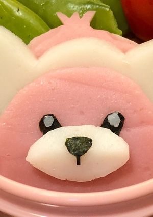 ポケモン キテルグマのキャラ弁-レシピのメイン写真