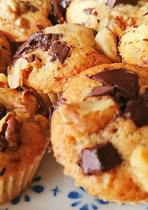 バナナ＆チョコ＆クルミ♥簡単美味ケーキ✨-レシピのメイン写真