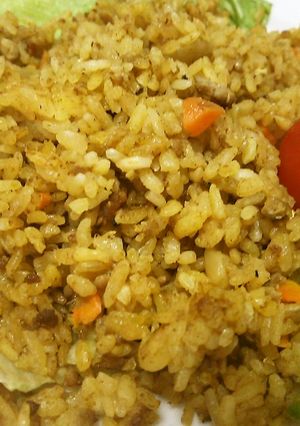 炊飯器でレトルトカレーをカレーピラフ-レシピのメイン写真
