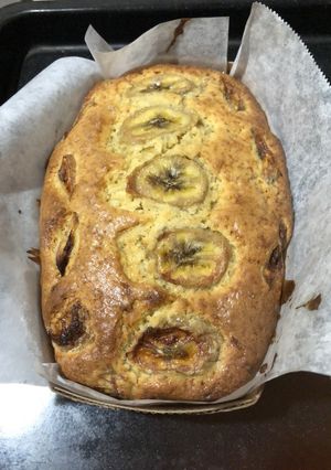 ココナッツ風味バナナパウンドケーキ-レシピのメイン写真