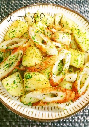 簡単＆節約70円＊のり塩バターちくじゃが-レシピのメイン写真
