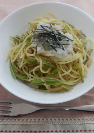 農家直伝　八尾若ごぼうの和風パスタ-レシピのメイン写真
